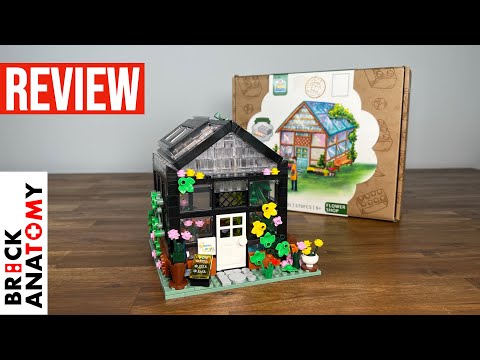 Forange FC8501 Flower Shop (Blumenladen) Review (aus 579 Klemmbausteinen)