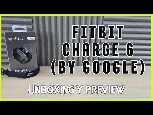 Vídeo relacionado con Google Fitbit Charge 6 Pulsera de actividad con 6 meses de suscripción al servicio Premium incluidos, 7 días de batería, Google Wallet y Google Maps