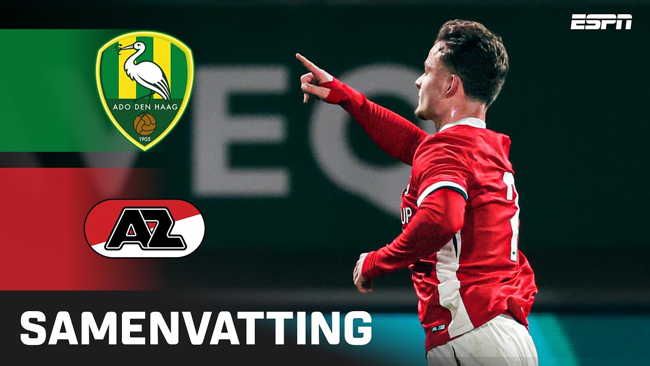 ADO Den Haag vs Jong AZ Alkmaar Highlights