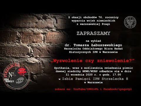➡ Wyzwolenie czy zniewolenie❓ – wykład dr. Tomasza Łabuszewskiego w Izbie Pamięci Strzelecka 8