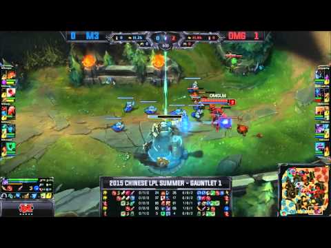 M3 vs. OMG - Game 2 - LPL Summer 2015 Playoffs - Gauntlet - Round 1