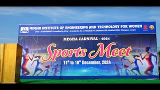 Megha Carnival 2K24 | Megha Engineering College | MIETW  | Sports Meet