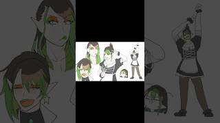 花畑チャイカ100日チャレンジ81日目#新人vtuber #花畑チャイカ #にじさんじ #イラスト #イラストメイキング #100日間チャレンジ