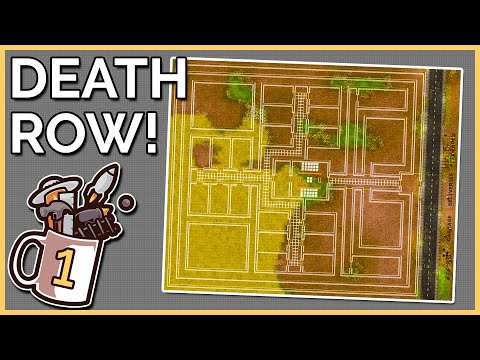 Building a DEATH ROW ONLY Facility! | Prison Architect #1