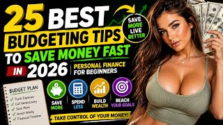 25 Best Budgeting Tips to Save Money Fast in 2026 | Personal Finance for Beginners
