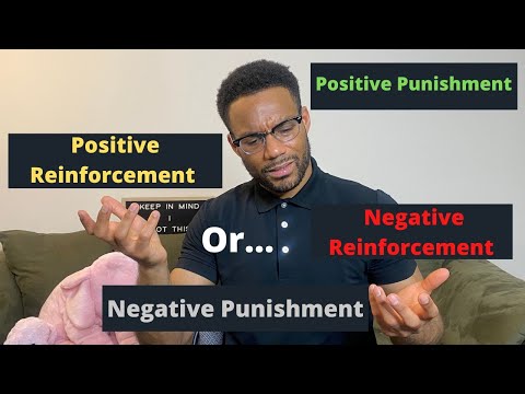 ASWB EXAM (LMSW, LSW, LCSW) | Positive & Negative Reinforcement & Punishment