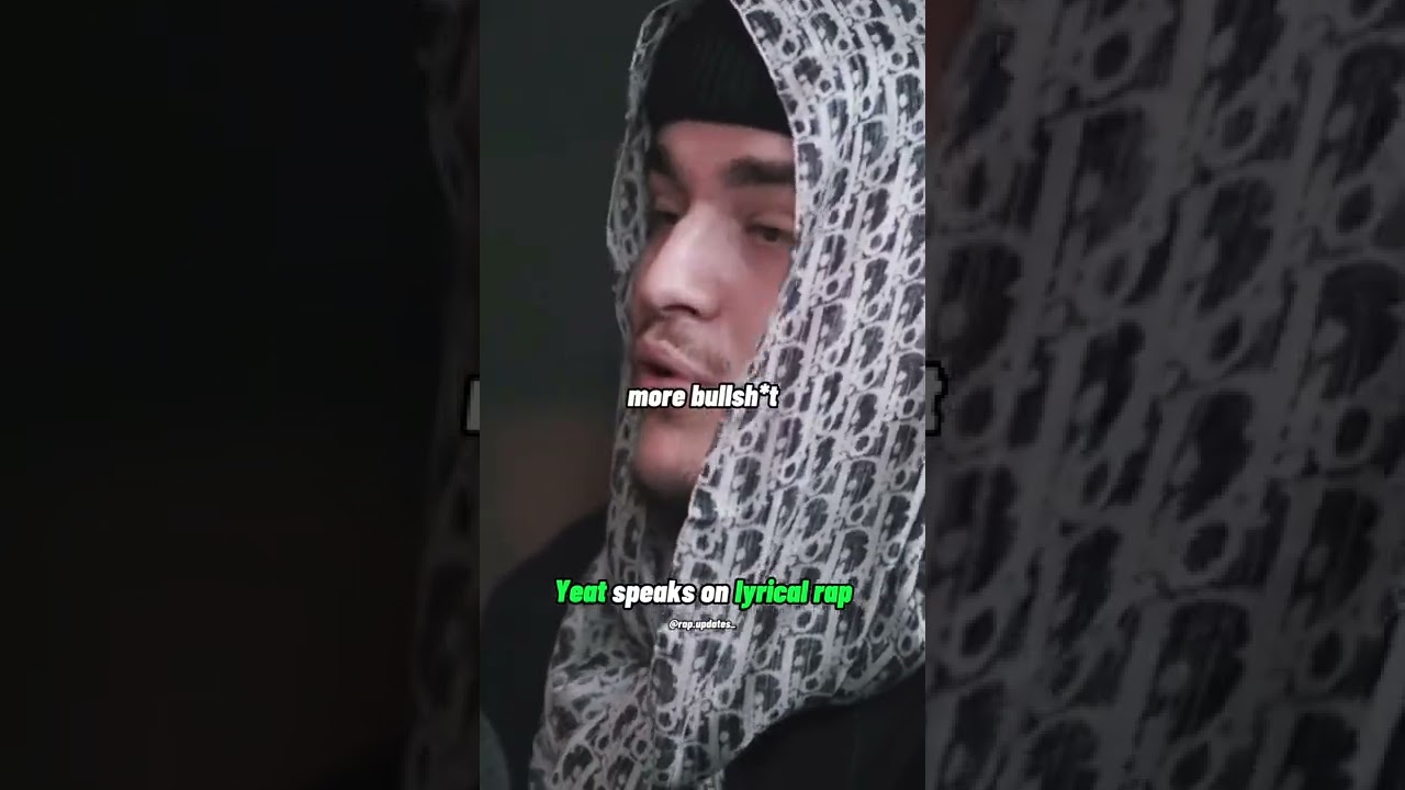 Yeat speaks on lyrical rap! 😂 #shorts