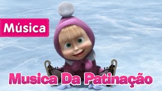 Kadr z teledysku Música da Patinação tekst piosenki Masha and the Bear (OST)