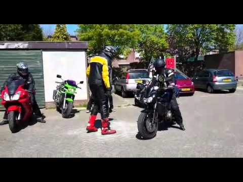 Honda VFR800, Kawasaki ZRX1200R, Suzuki Bandit 1200S, Suzuki GSX-R 750, Kawa Z750, Kawasaki Z1000