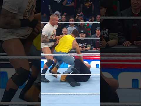 Styles, Orton & Knight brawl with each other as the Bloodline looks on