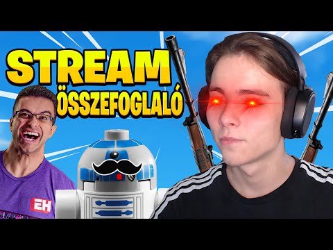 GMI Eh 30, a Bajszos Droid és a LEGJOBB Játékmód 🤪 Stream Összefoglaló