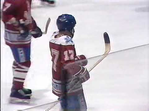Muskegon Lumberjacks vs Soviets -2nd period (12-4-89)