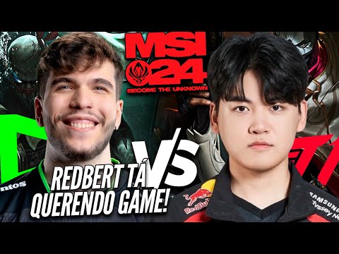 LOUD REDBERT de PYKE vs T1 GUMAYUSI de JHIN - MSI 2024, CN SUPER SERVER