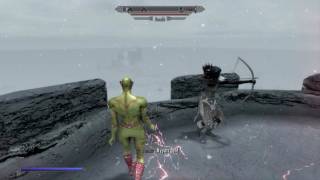 When Reverse Flash enters Skyrim...