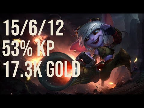 Tsiperakos Tristana Bot vs Karthus EUW 11.10 Challenger Replay