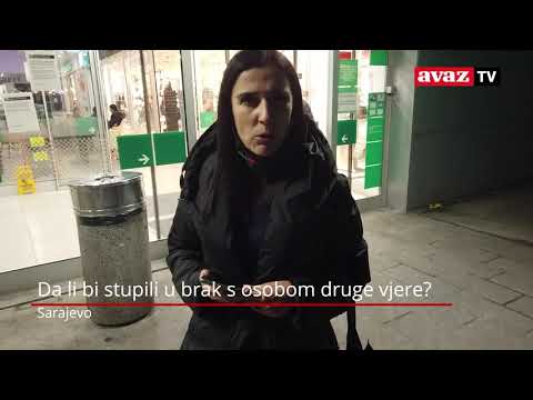 Pitali smo građane da li bi stupili u brak s osobom druge vjere