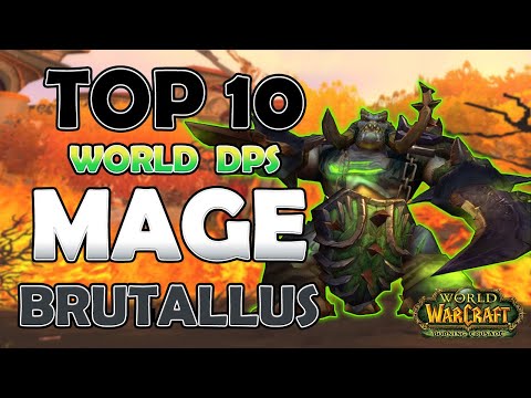 TOP 10 WORLD DPS MAGE - SUNWELL BRUTALLUS