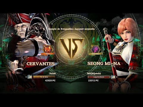 Soul Calibur 6 - Jazair (Cervantes) VS MoMotehk (Seong Mi Na)