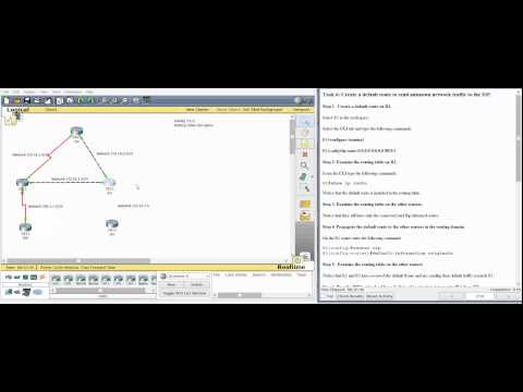 Routing table corruption activity 7.4.3 Packet tracer labs