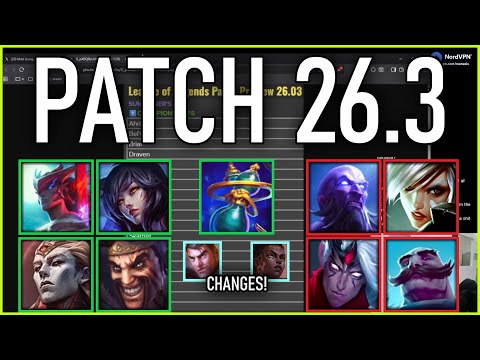 Nemesis reacts to PATCH PREVIEW 26.3! MASSIVE PATCH
