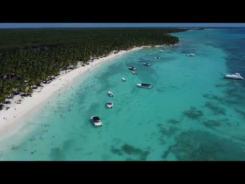 Isla Saona in 4K Dominican Republic 27 september 2023 DJI Mini 2