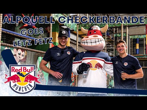 Alpquell Checkerbande Ausflug in den Letz Fetz Indoorspielplatz mit den Red Bulls | Red Bull München