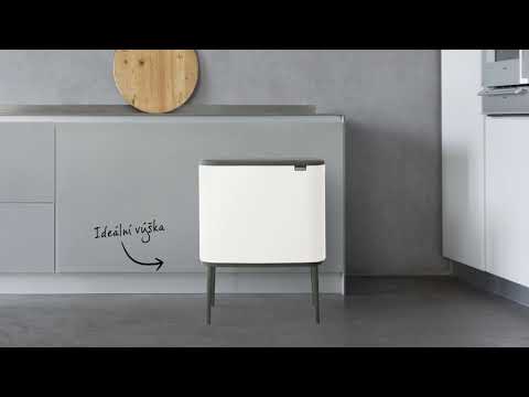 Papperskorg Brabantia Bo Touch Bin Vit 3x11L - Youtube manufacturer video 2