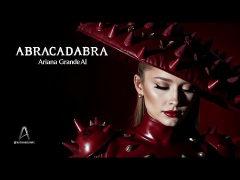 ABRACADABRA - Ariana Grande (AI cover concept) — lyric video