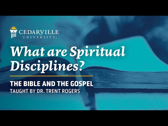 Thumbnail for video titled: Bible and the Gospel | What Are Spiritual Disciplines?