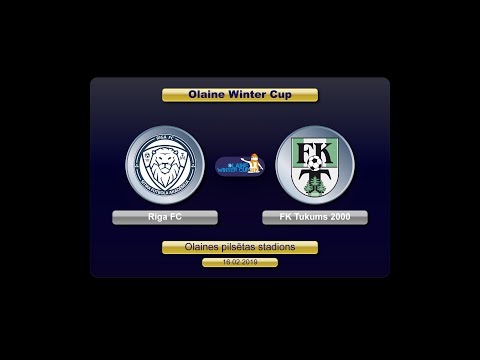 U-16 Riga FC - FK Tukums 2000 (Olaine Winter Cup 2019)