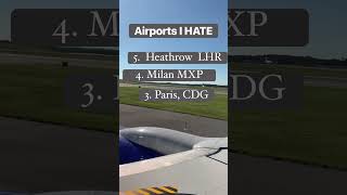 Airports I hate #travel #solotravel #airports