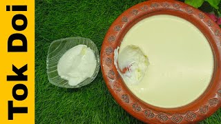 পারফেক্ট টক দইয়ের রেসিপি ||Tok Doi ||