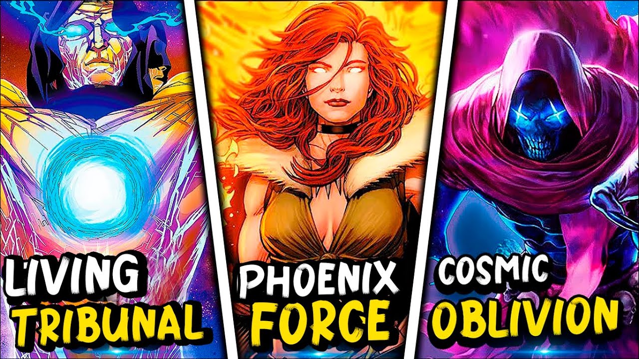 The Cosmic Hierarchy of Marvel | Cosmic Entities By POWER LEVEL