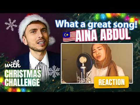 Vocal Coach YAZIK reaction to Aina Abdul - I Will Go To You Like The First Snow