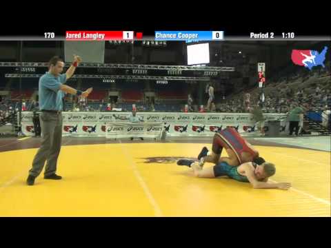 Fargo 2012 170 Round 6: Jared Langley (Kansas) vs. Chance Cooper (Missouri)