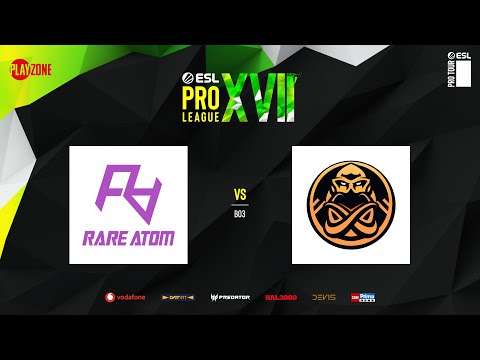 Rare Atom vs. ENCE | ESL Pro League Season 17 | Skupina D - 2. den