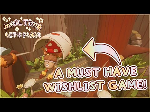 You NEED This Cottagecore Game! | Mail Time Gameplay | Demo Release