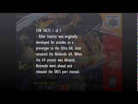 Best Game Music with Trivia #179 - Killer Instinct Gold - Main Theme