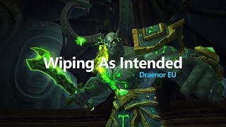 Wiping As Intended vs Fallen Avatar Mythic - Incognyto Destro Warlock PoV