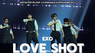 Download lagu 【4K】260726 EXO 《LOVE SHOT》 EXO PLANET #6 EXhOrizon IN SINGAPORE DAY 2 mp3