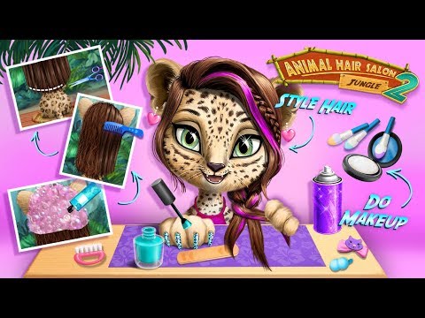 Jungle Animal Hair Salon 2 Game 🌸 Tropical Pet Makeover | TutoTOONS