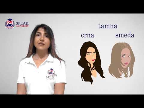 Serbian Lesson 4.1 - Describe yourself - Serbian language courses