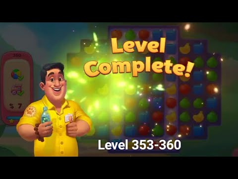 Gameplay Wildscapes Level 353-360