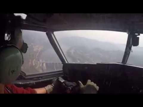 Canadair working in Douro River 2016