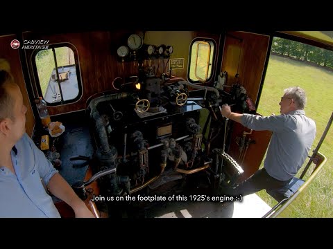 🇧🇪 Footplate Cab Ride 1925's Belgian engine: Haaksbergen - Boekelo: MBS 12/6/2022