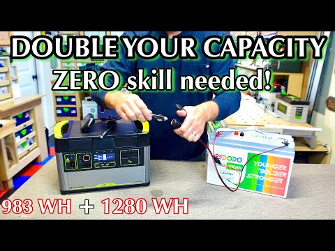 My TRUCK CAMPER power setup! Easily DOUBLE battery capacity!