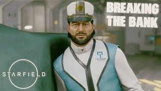 How to steal the Earth Savior Award (Breaking the Bank) | Starfield Walkthrough (FULL GAME)