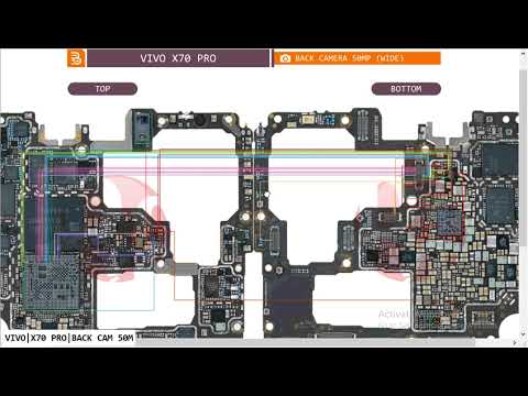 VIVO X70 PRO V2134A BACK CAMERA Notwarking Error Not Open Problem ways Hardware Solution #borneosche