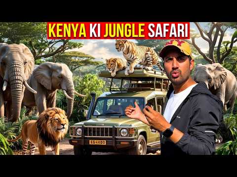 3 Day Jungle Safari in Kenya 🇰🇪 | My Closest Encounter with LION