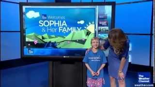 Sophia Pays us a Visit
